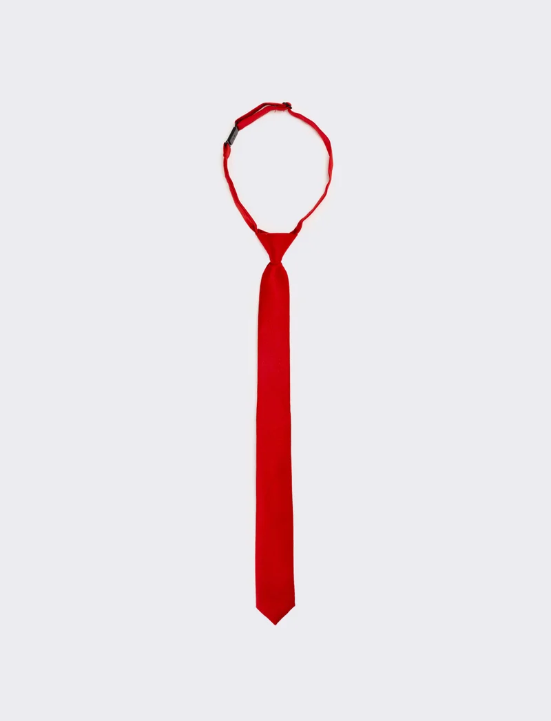 Cravatta bambino nodo - Rosso