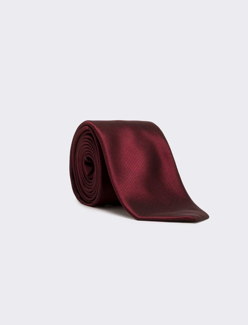 Cravatta uomo 7cm - Bordeaux