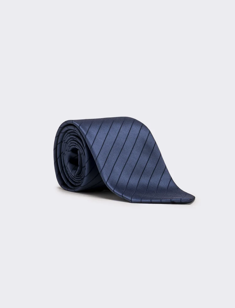 Cravatta uomo regimental - Blu royal