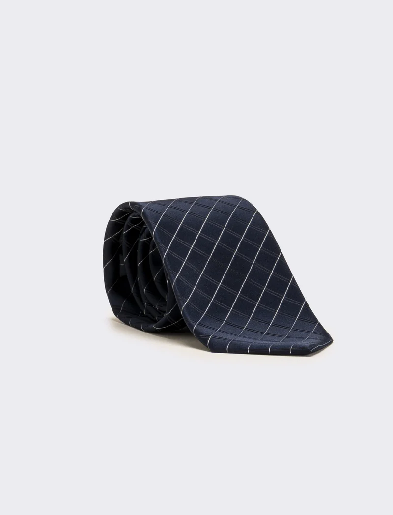 Cravatta uomo regimental - Blu