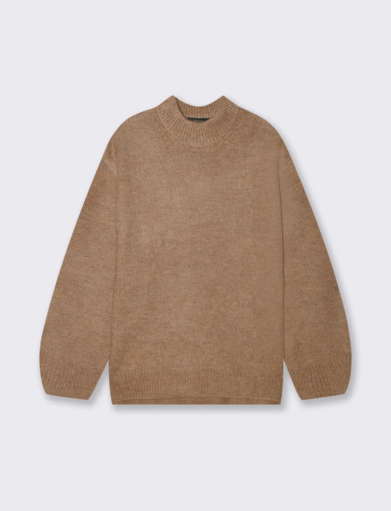 MAXIPULLOVER - Cammello