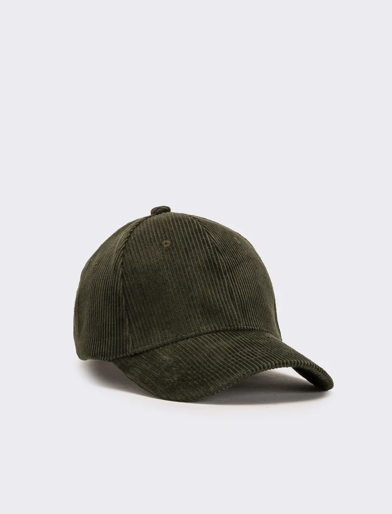 Cappello uomo baseball in velluto - Ve.milit.