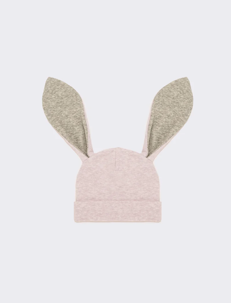 Cappello neonata orecchie lunghe - Lilla