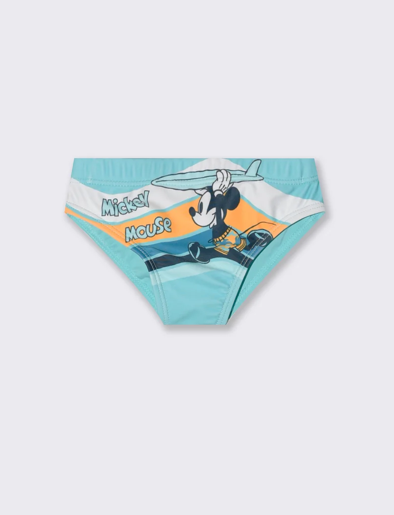 Costumino Mickey Mouse da neonato - Turchese