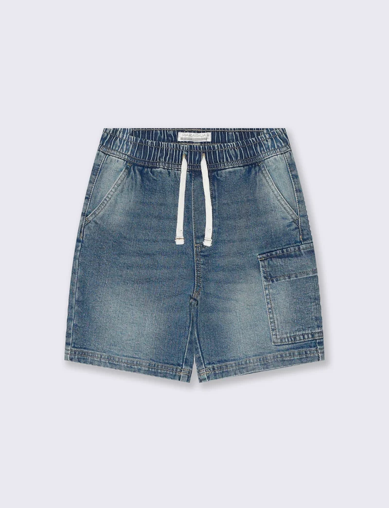 Cargo in denim da bambino - Denim