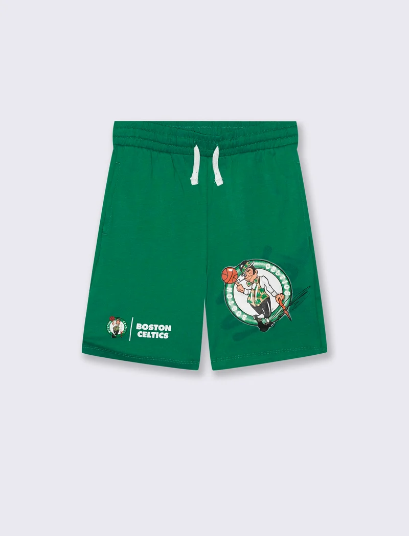 Bermuda con stampa NBA da bambino - Verde