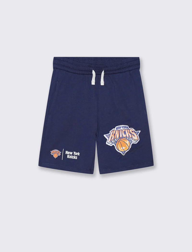 Bermuda con stampa NBA da bambino - Blu