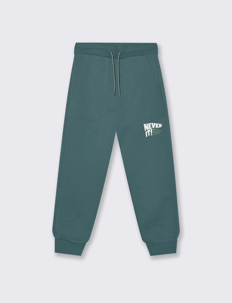 JOGGER CON TASCHE - Verde