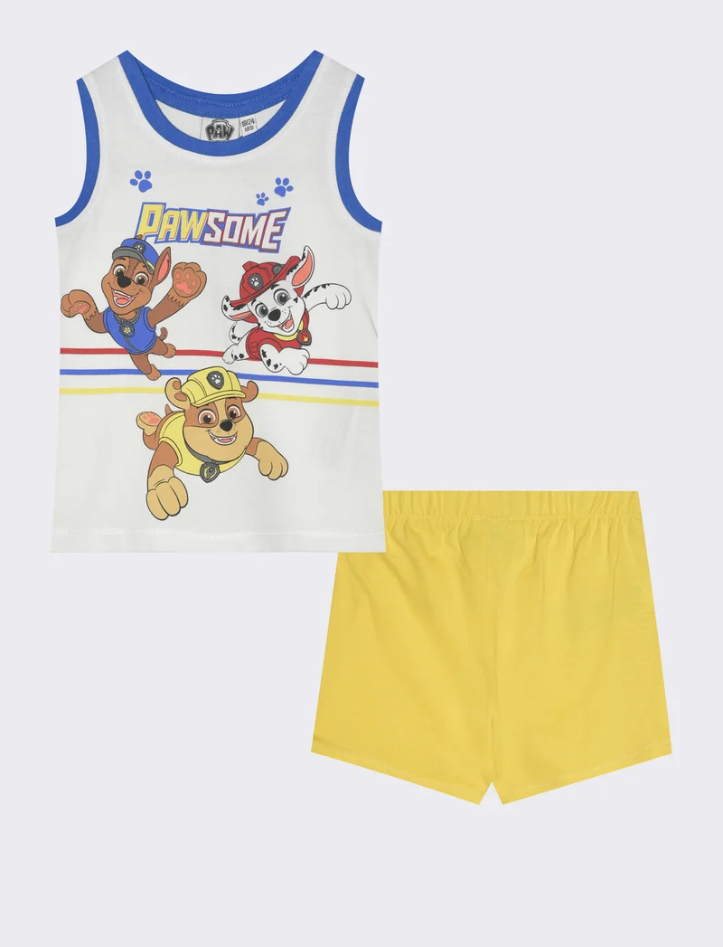 Completo Paw Patrol da neonato - Bianco