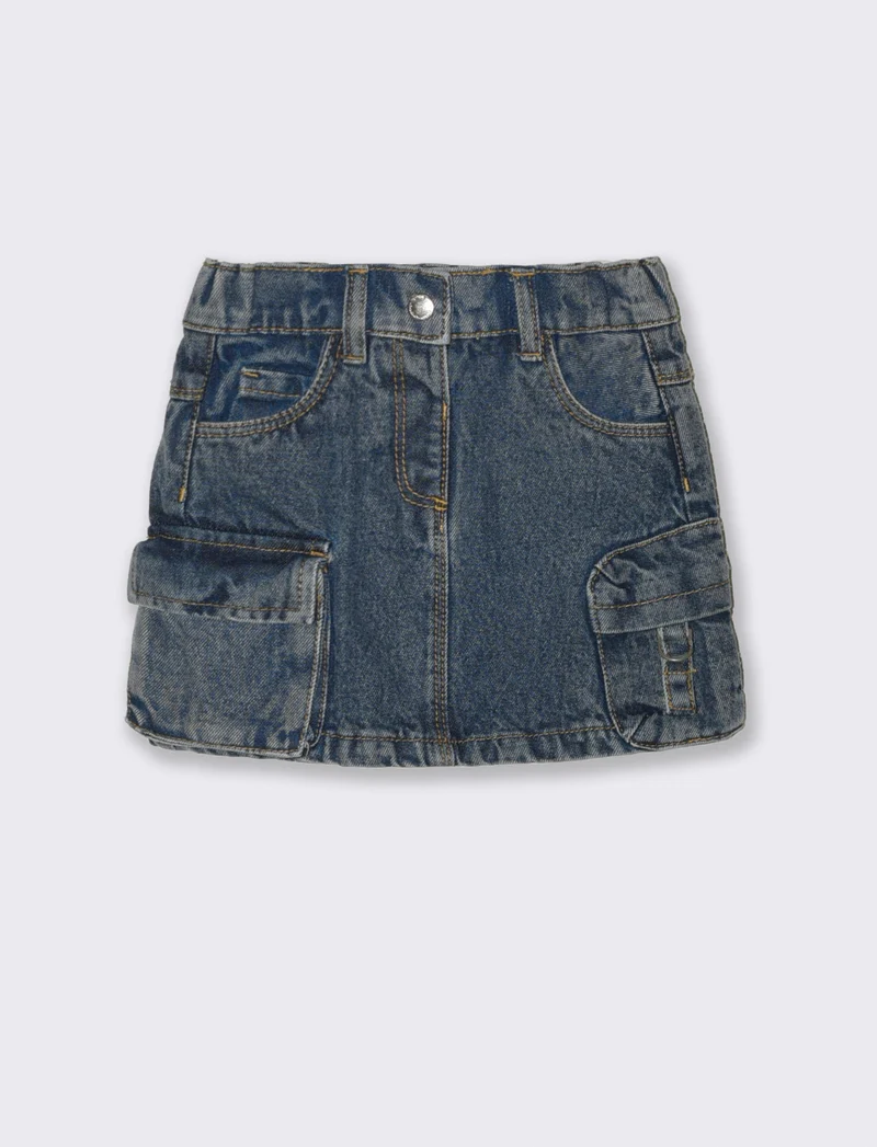 Minigonna in denim - Denim