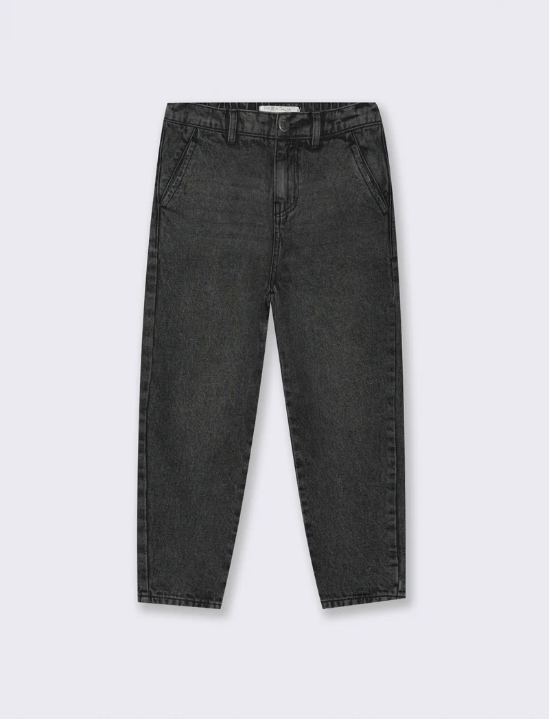 JEANS SCURO - Nero