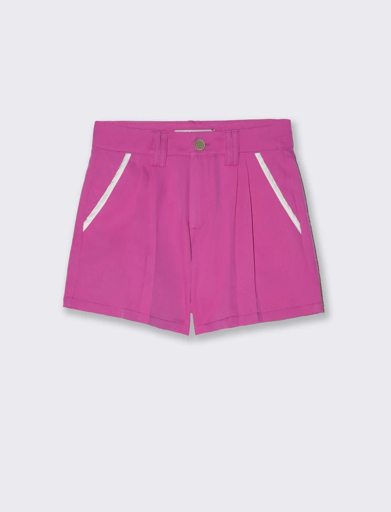 Short elegante da bambina - Fuxia azalea