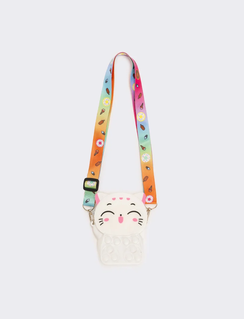 Pop it con tracolla - Bianco