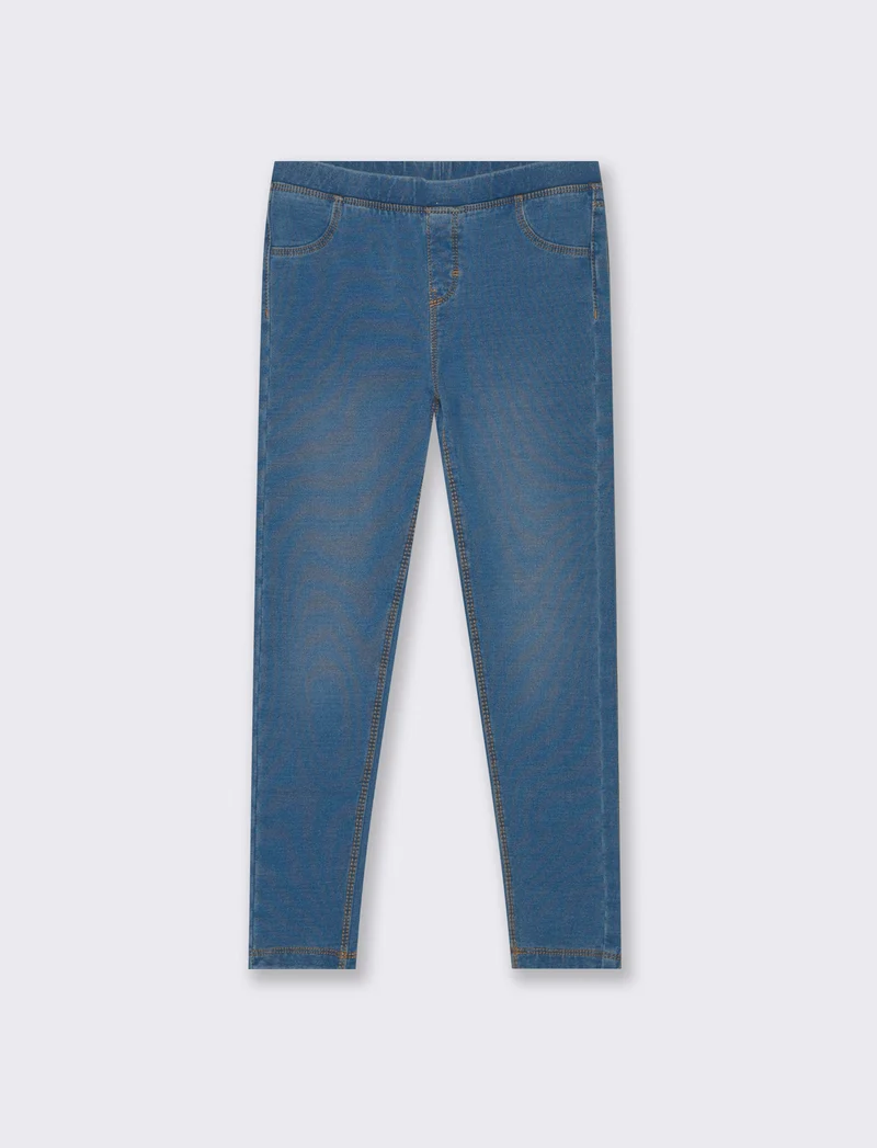 Leggings effetto denim. - Denim