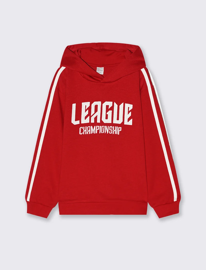 Felpa championship. - Rosso