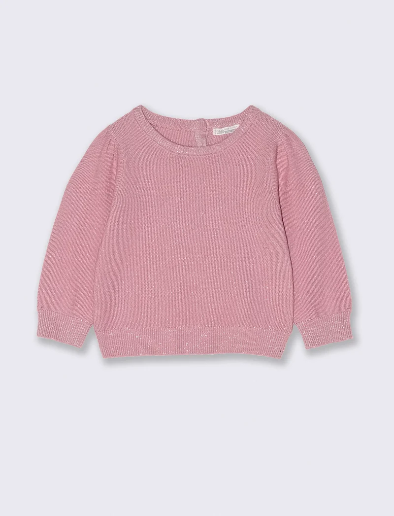 MAGLIA IN LUREX - Rosa
