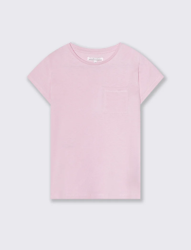 T-shirt mezza manica - Rosa