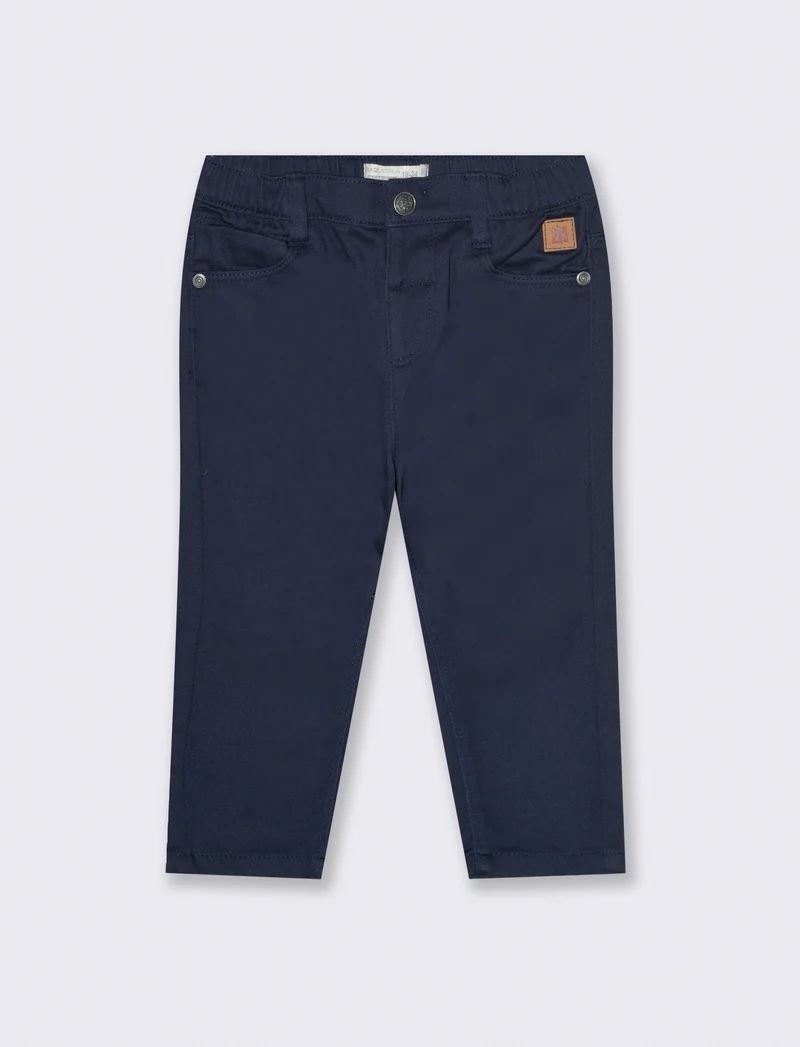 Pantaloni in twill - Blu