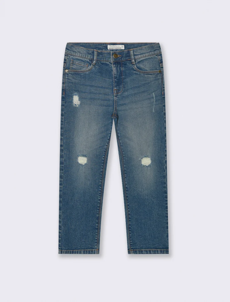 Jeans 5 tasche. - Denim chiaro