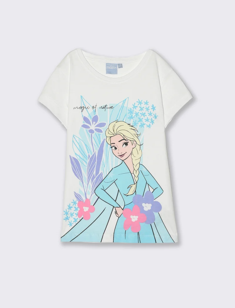T-shirt Frozen da bambina - Fantasia