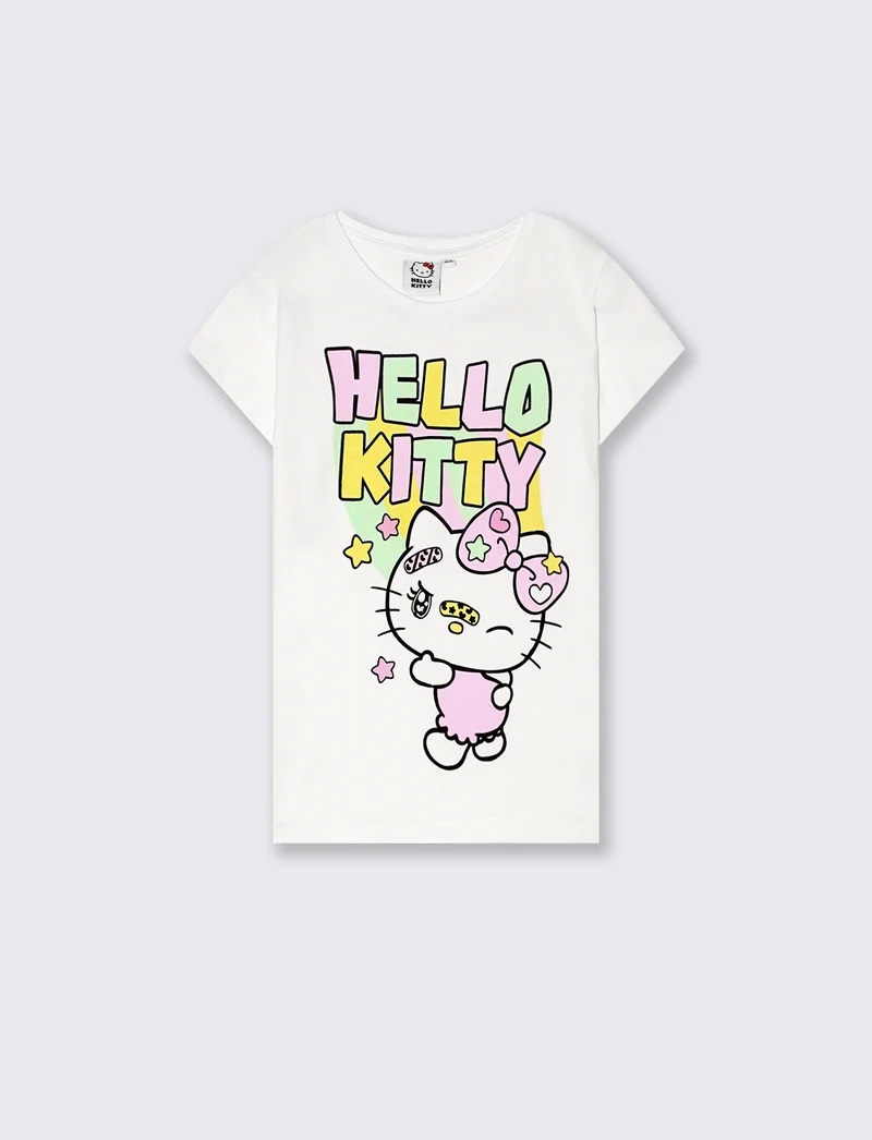 T-shirt Hello Kitty-Kuromi da bambina - Fantasia