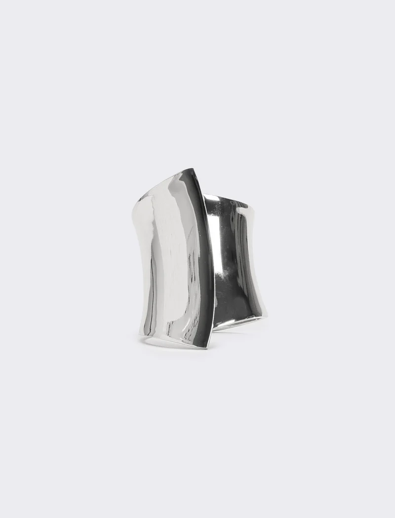 Bracciale donna con molla - Argento