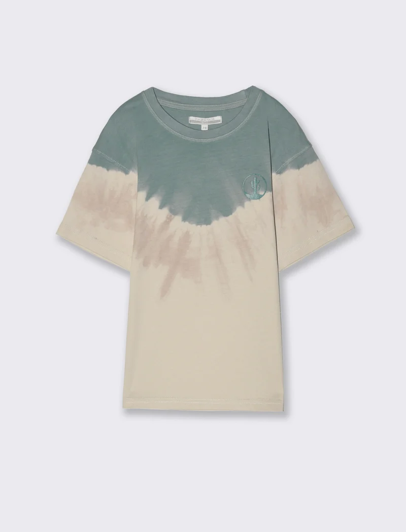 T-shirt over size da bambino - Beige