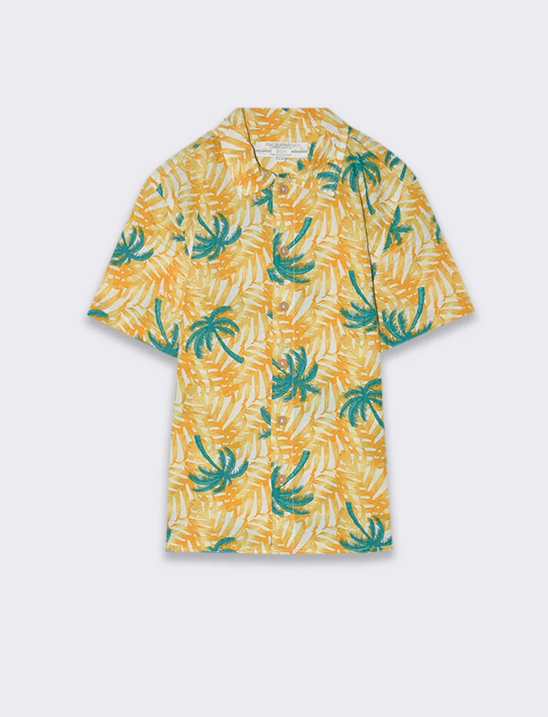 Camicia mezza manica bambino - Fantasia