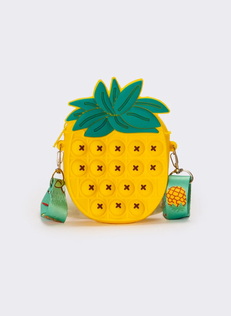 Borsetta bambina pop it frutta - Giallo