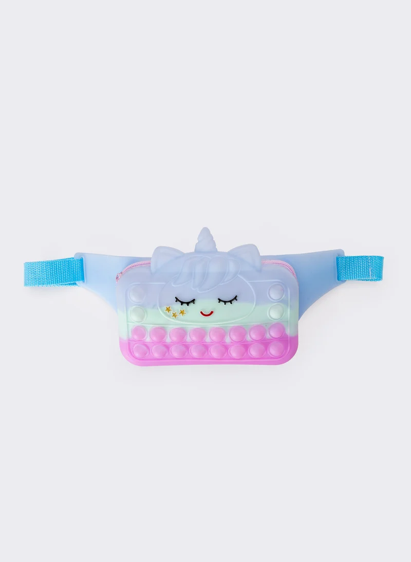 Marsupio bambina pop it - Turchese