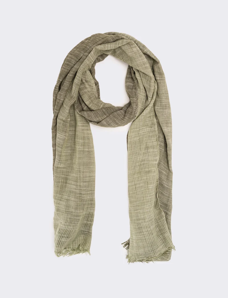 Foulard uomo bicolor - Verde