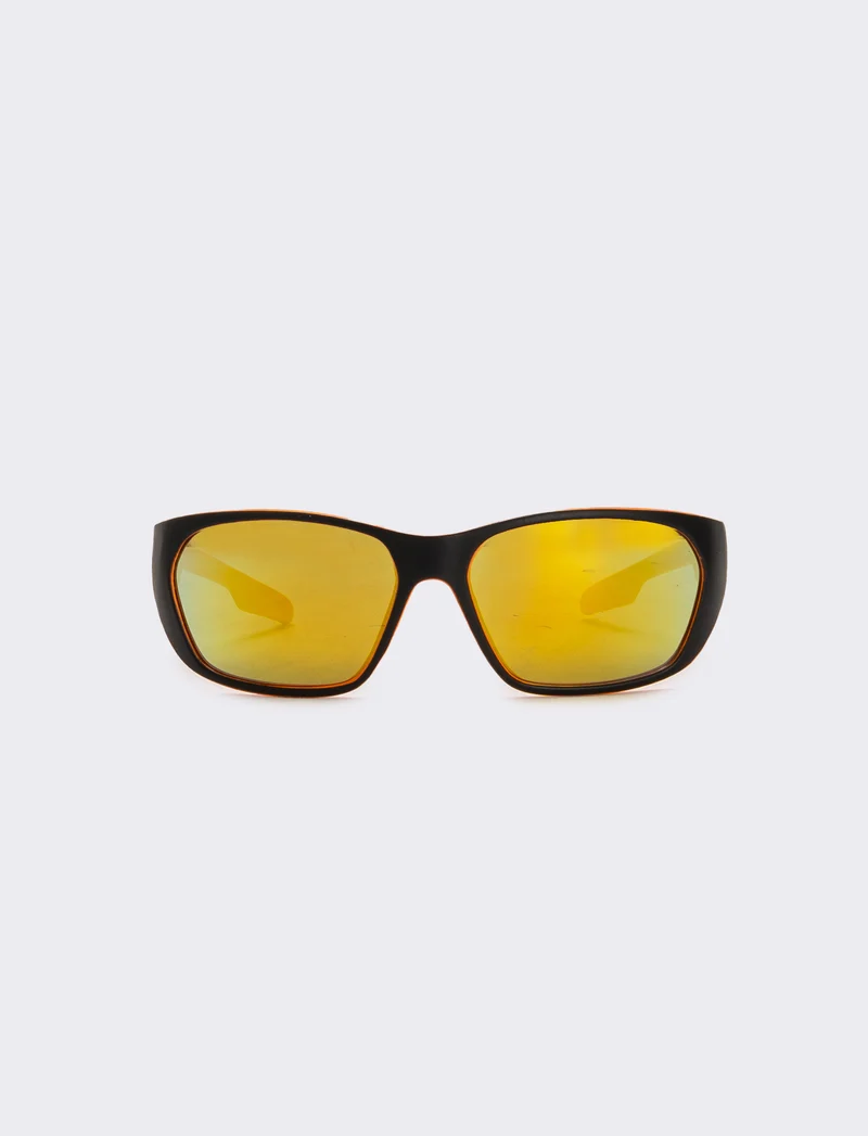 Occhiali bambino sport con lenti specchio - Arancio