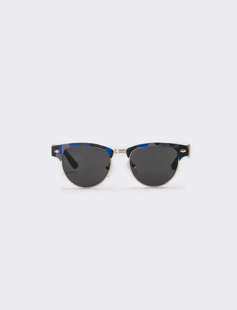 Occhiali bambino con montatura tonda - Blu