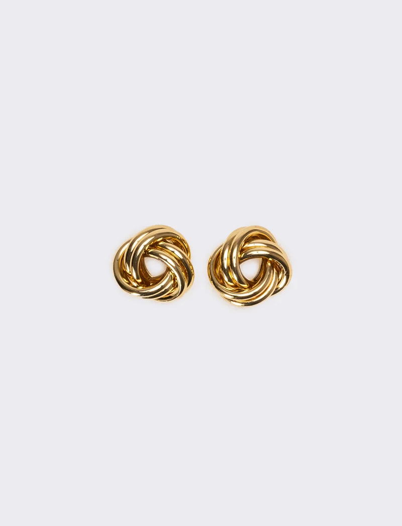 Orecchini donna nodo - Oro