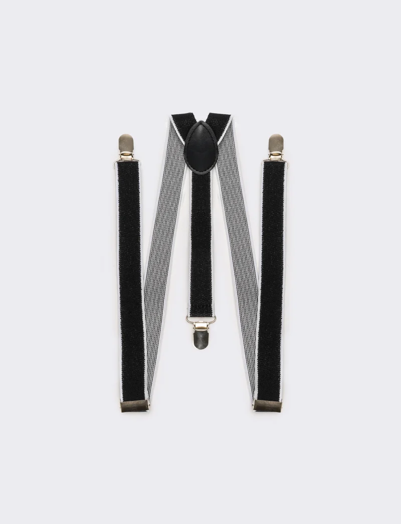 Bretelle bambino modelli assortiti - Nero