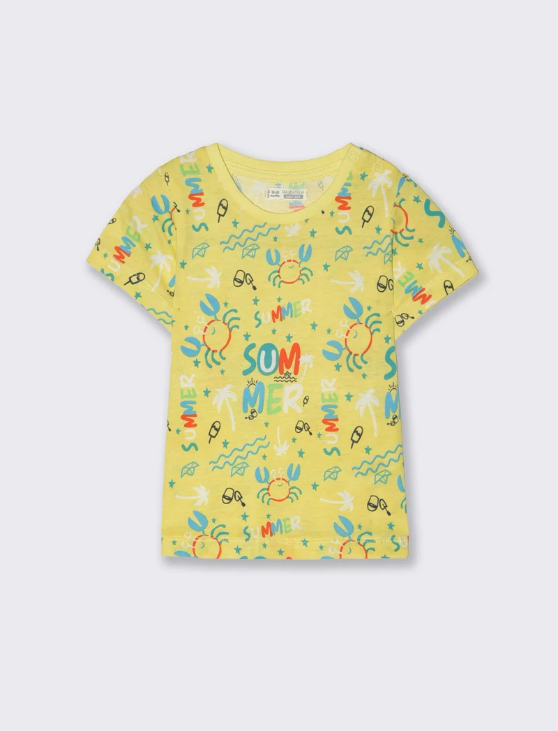T shirt a fantasia da neonato - Giallo