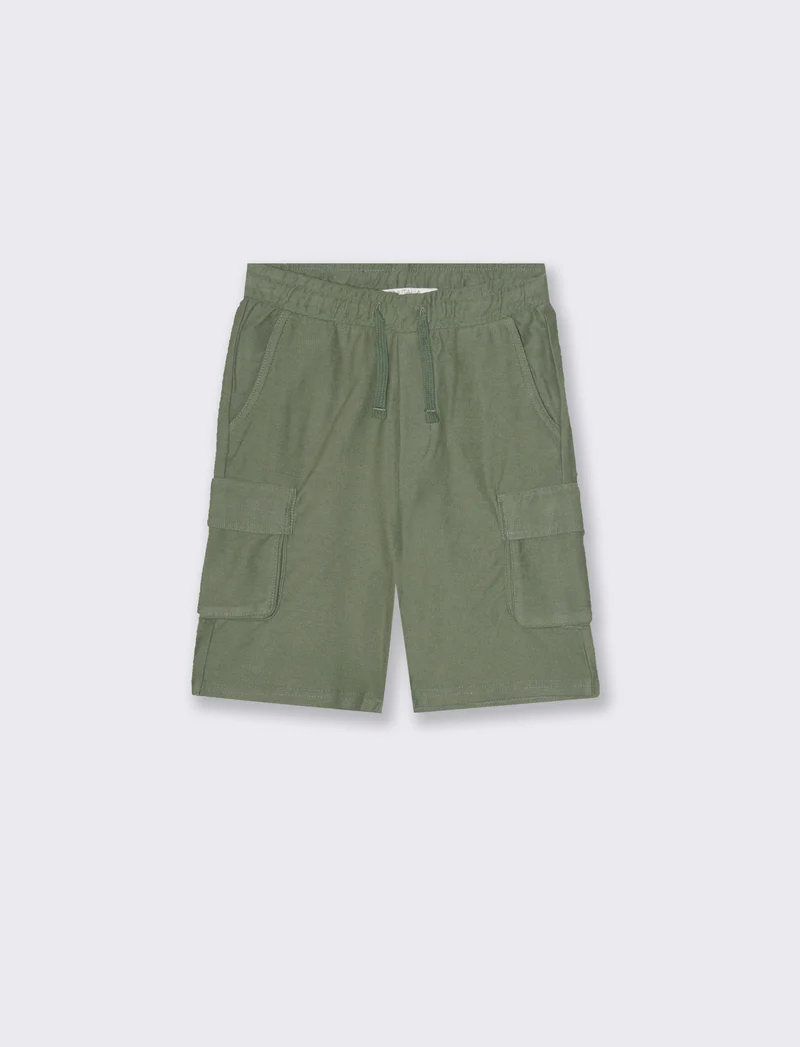 Bermuda in felpa da bambino - Verde