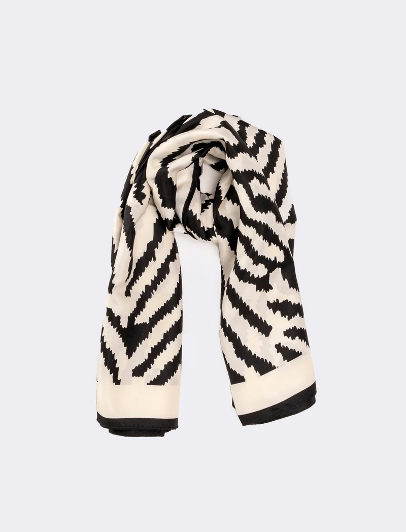 Foulard fantasia optical donna - Zebrato