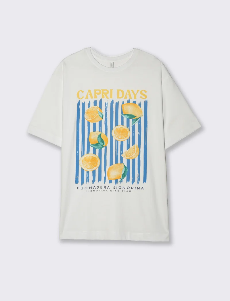 T-shirt oversize da donna - var 2