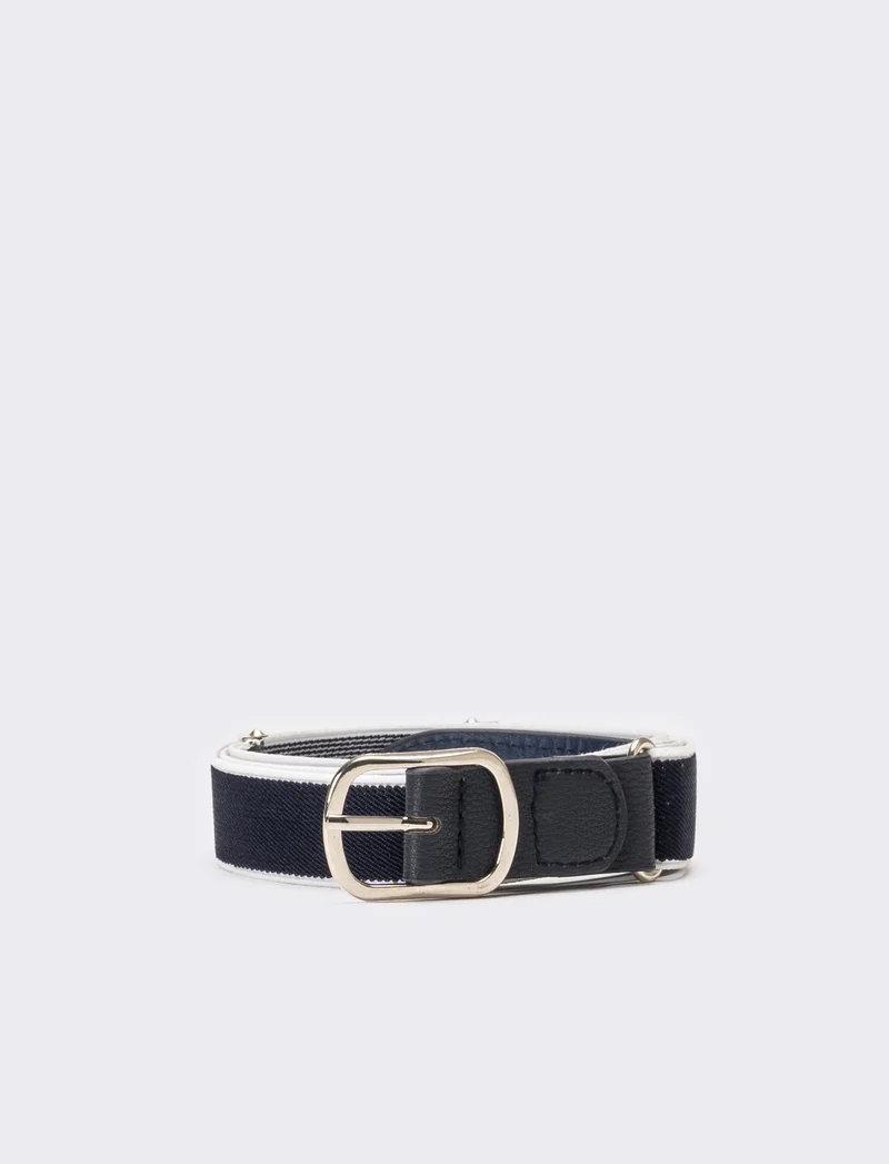 Cintura bambino elastica regolabile - Blu