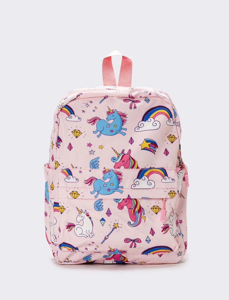 Zaino bambina unicorni - Rosa