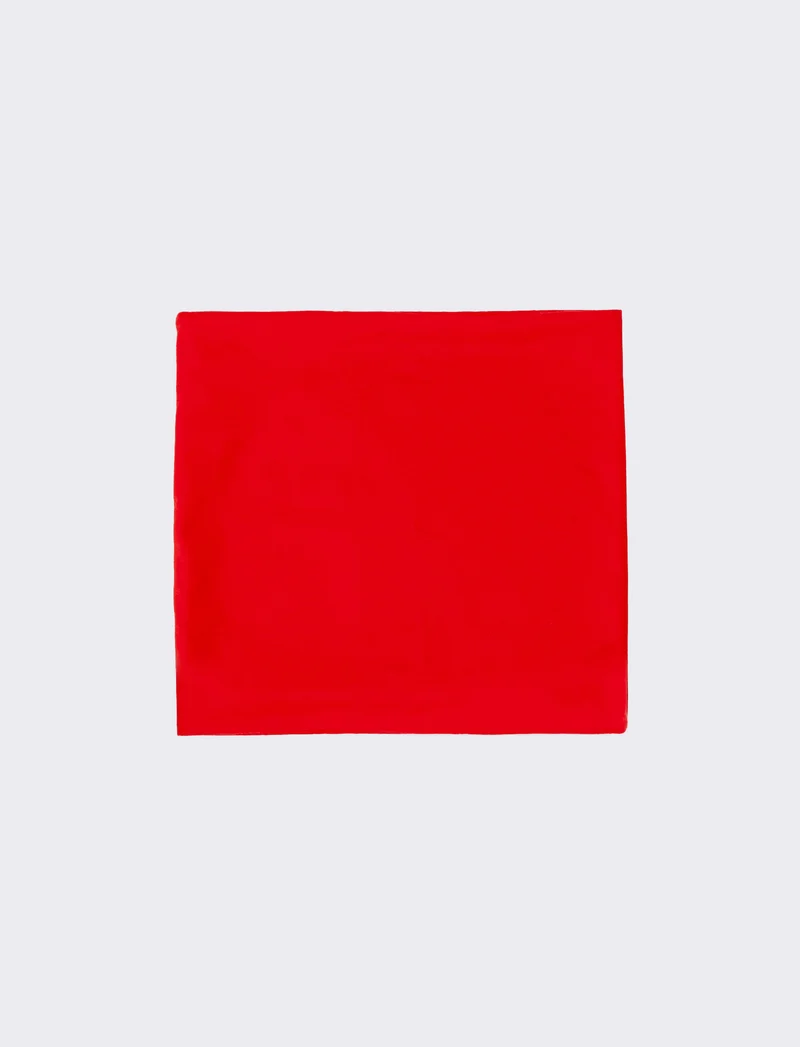 Foulard bambino collo melange - Rosso