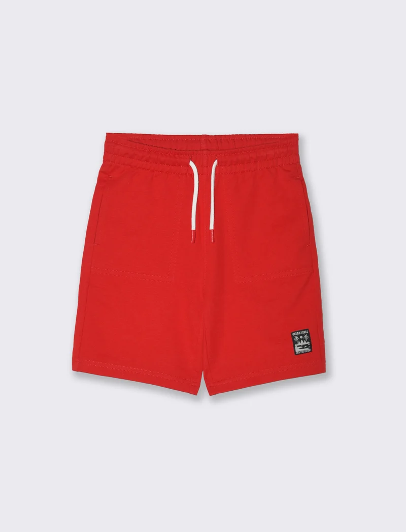 Bermuda fluo da bambino - Rosso