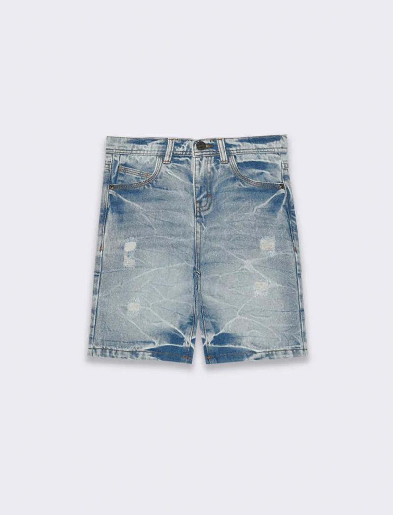Cargo in denim da bambino - Denim chiaro