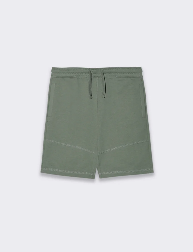 Bermuda in felpa da bambino - Verde