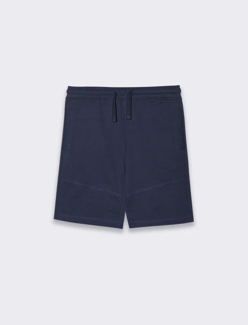 Bermuda in felpa da bambino - Blu