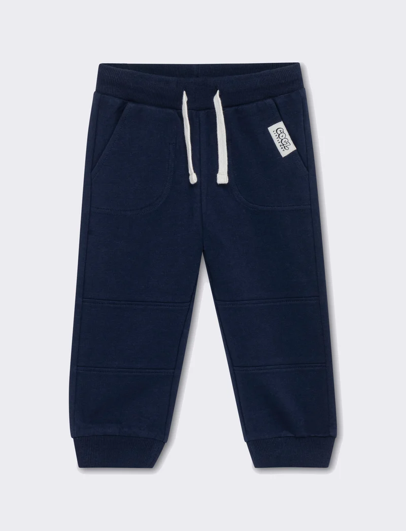 Pantalone sportivo con coulisse da neonato - Blu