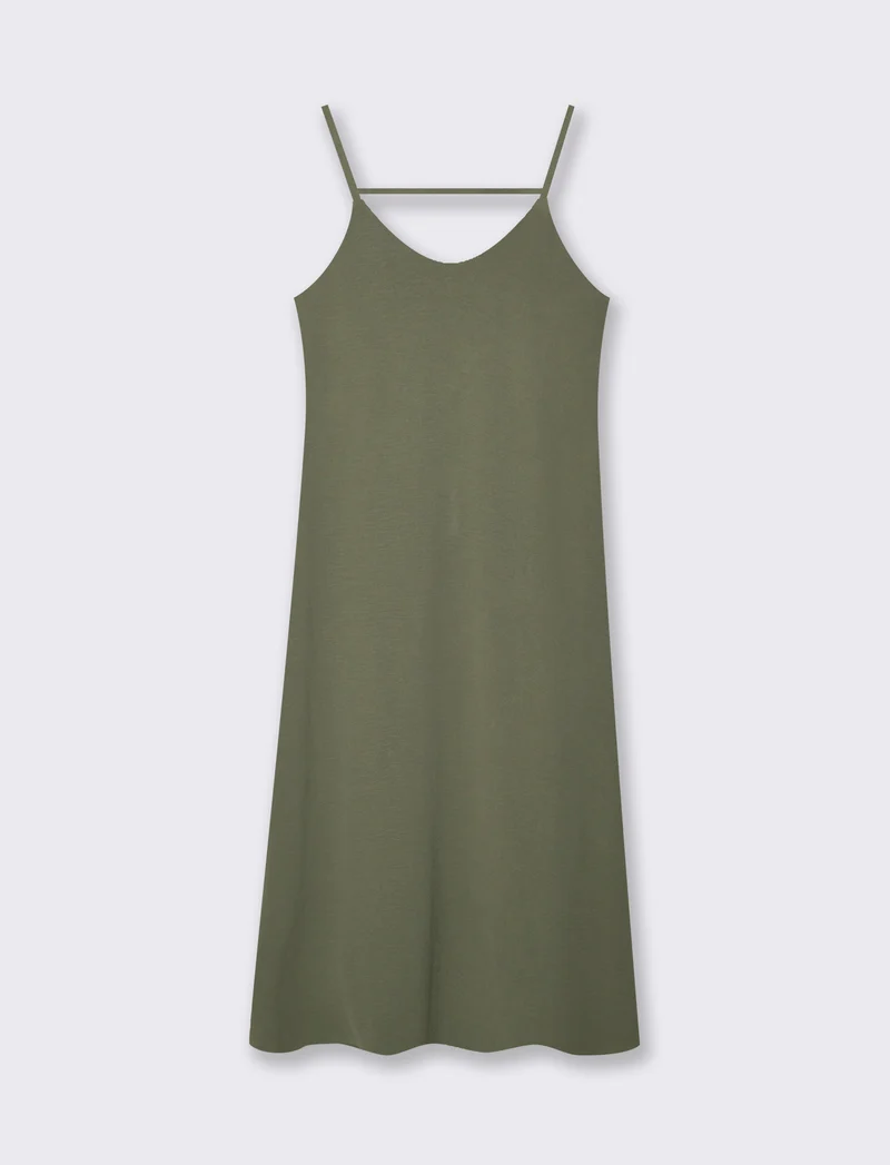 Vestito lungo con bretelline - Ve.milit.