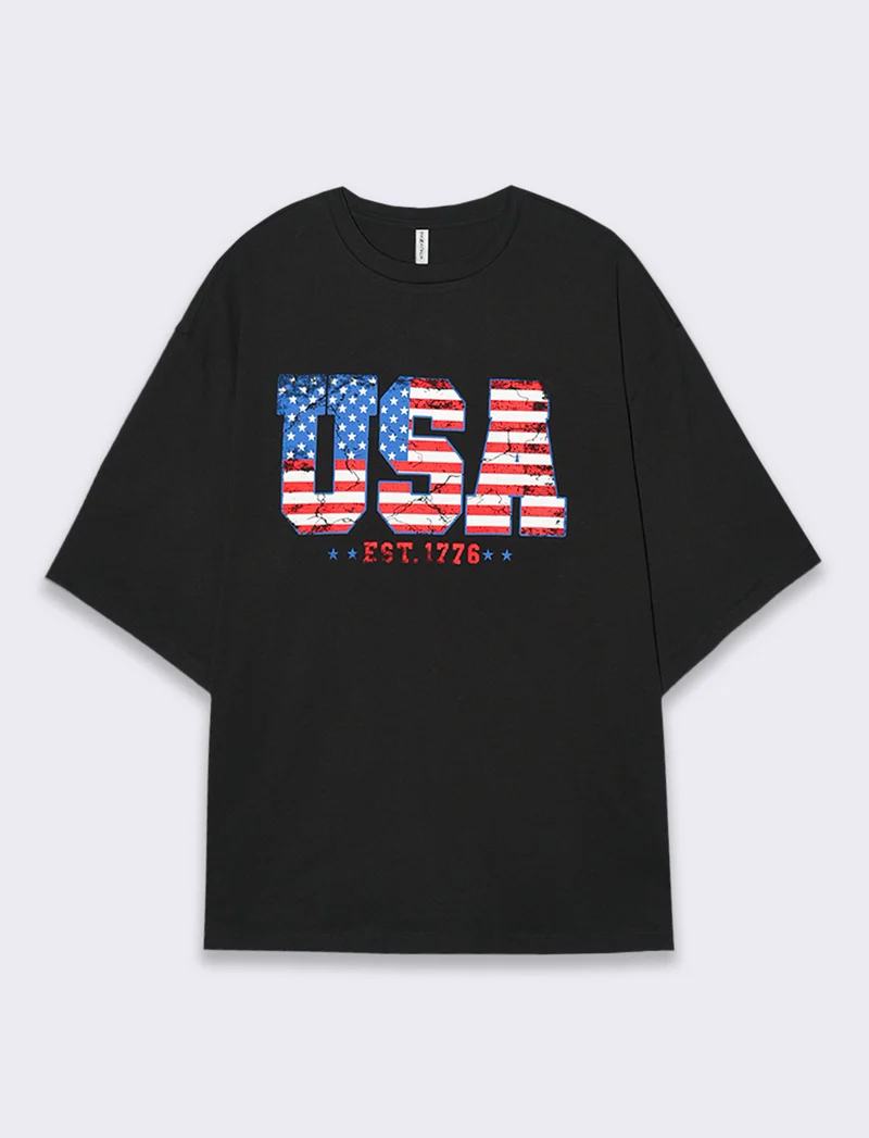 T-shirt stampata da donna - var 2