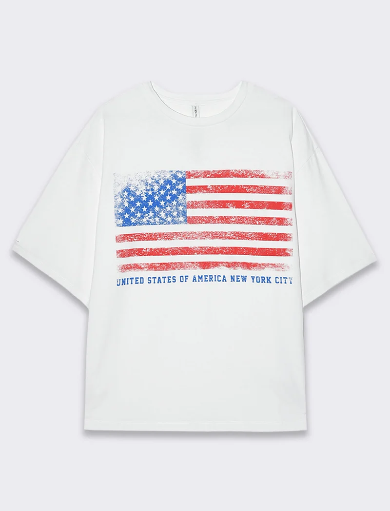 T-shirt stampata da donna - var 1